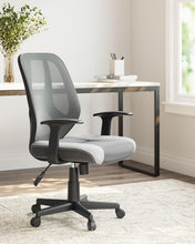 Load image into Gallery viewer, Beauenali - Home Office Swivel Desk Chair - Black Back