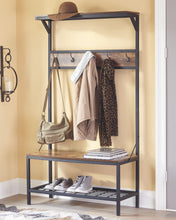 Load image into Gallery viewer, Bevinfield - Hall Tree With Storage Bench