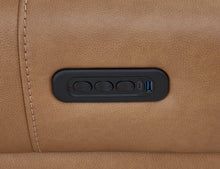 Load image into Gallery viewer, Card Player Cappuccino Power Reclining Sofa