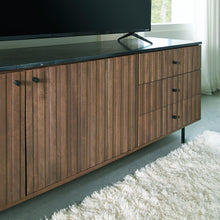 Load image into Gallery viewer, Barnford Brown/Black Accent Cabinet