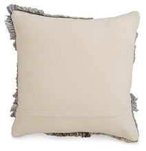Load image into Gallery viewer, Gibbend Blue/Gray/White Pillow