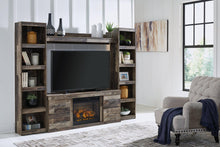 Load image into Gallery viewer, Derekson 4-Piece Entertainment Center with Electric Fireplace