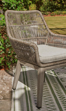 Load image into Gallery viewer, Beach Front Beige Arm Chair with Cushion (Set of 2)