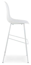 Load image into Gallery viewer, Forestead White Bar Height Bar Stool