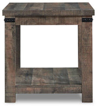 Load image into Gallery viewer, Hollum Rustic Brown End Table