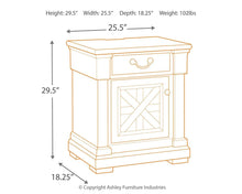 Load image into Gallery viewer, Bolanburg - One Drawer Night Stand
