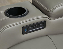 Load image into Gallery viewer, Backtrack Gray Power Reclining Loveseat