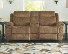 Load image into Gallery viewer, Huddle-up - Glider Rec Loveseat W/console