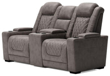Load image into Gallery viewer, Hyllmont - Pwr Rec Loveseat/con/adj Hdrst