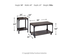 Load image into Gallery viewer, Jandoree - Occasional Table Set (3/cn)