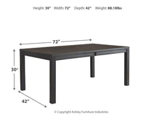 Load image into Gallery viewer, Jeanette - Rectangular Dining Room Table