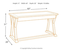 Load image into Gallery viewer, Jonileene - Home Office Large Leg Desk