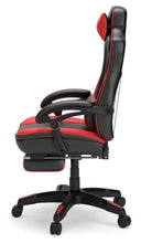 Load image into Gallery viewer, Lynxtyn - Home Office Swivel Desk Chair With Pull-out Footrest