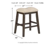 Load image into Gallery viewer, Rokane - Upholstered Stool (2/cn)
