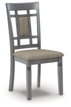 Load image into Gallery viewer, Jayemyer Charcoal Gray Dining Table and Chairs (Set of 7)