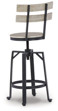 Load image into Gallery viewer, Karisslyn Whitewash/Black Counter Height Bar Stool