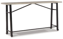 Load image into Gallery viewer, Karisslyn Whitewash/Black Long Counter Table