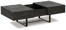 Load image into Gallery viewer, Kevmart Grayish Brown/Black Coffee Table