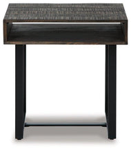 Load image into Gallery viewer, Kevmart Grayish Brown/Black End Table