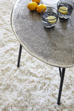 Load image into Gallery viewer, Laverford Chrome/Black End Table