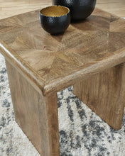 Load image into Gallery viewer, Lawland Light Brown End Table