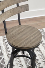 Load image into Gallery viewer, Lesterton Light Brown/Black Counter Height Bar Stool (Set of 2)