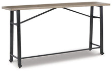 Load image into Gallery viewer, Lesterton Light Brown/Black Long Counter Table