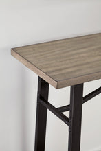 Load image into Gallery viewer, Lesterton Light Brown/Black Long Counter Table