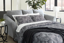 Load image into Gallery viewer, Mathonia Smoke Queen Sofa Sleeper