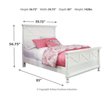 Load image into Gallery viewer, Kaslyn - Panel Bed