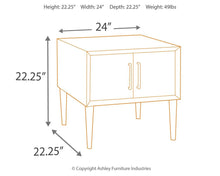 Load image into Gallery viewer, Kisper - Square End Table