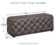 Load image into Gallery viewer, Lister - Accent Ottoman