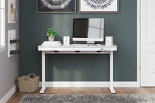 Load image into Gallery viewer, Lynxtyn - Adjustable Height Desk With Drawer