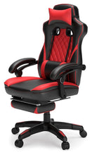 Load image into Gallery viewer, Lynxtyn - Home Office Swivel Desk Chair With Pull-out Footrest