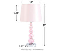 Load image into Gallery viewer, Letty - Crystal Table Lamp (1/cn)