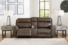 Load image into Gallery viewer, Roman Power Reclining Loveseat with Console