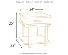 Load image into Gallery viewer, Stanah - Rectangular End Table