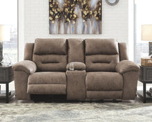 Load image into Gallery viewer, Stoneland - Dbl Rec Pwr Loveseat W/console