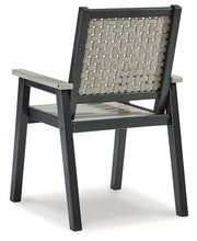 Load image into Gallery viewer, Mount Valley Driftwood/Black Arm Chair (set Of 2)