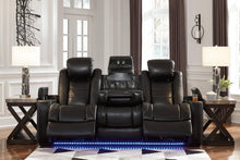 Load image into Gallery viewer, Party Time Midnight Reclining Sofa and Loveseat