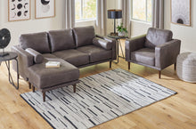 Load image into Gallery viewer, Pomfret Black/Cream/Gray 5' x 7' Rug