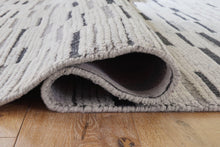 Load image into Gallery viewer, Pomfret Black/Cream/Gray 7'8" x 10' Rug