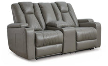 Load image into Gallery viewer, Mancin Reclining Loveseat with Console