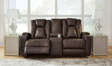 Load image into Gallery viewer, Mancin Reclining Loveseat with Console