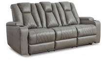 Load image into Gallery viewer, Mancin Reclining Sofa with Drop Down Table