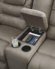 Load image into Gallery viewer, Mccade - Dbl Rec Loveseat W/console