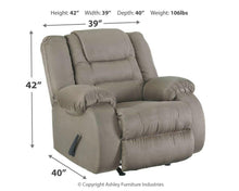 Load image into Gallery viewer, Mccade - Rocker Recliner