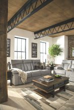 Load image into Gallery viewer, Mitchiner - Rec Sofa W/drop Down Table