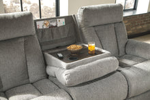 Load image into Gallery viewer, Mitchiner - Rec Sofa W/drop Down Table