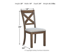 Load image into Gallery viewer, Moriville - Dining Uph Side Chair (2/cn)